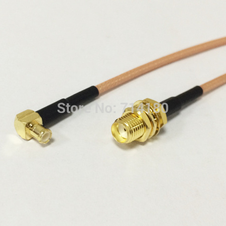 Антенный  адаптер для USB 3G модемов RF SMA Female Switch MCX Male Right Angle Pigtail Cable RG316