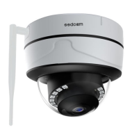 IP-видеокамера уличная купольная РОЕ 3 Мп WiFi 2.8мм IP-753SD (поддержка SD карт) микрофон