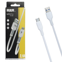 Кабель USB MRM MR37m  Micro 1000mm (white)