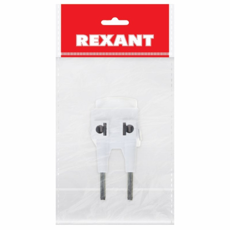 Адаптер сетевой "Козья ножка" 220В, 10А REXANT