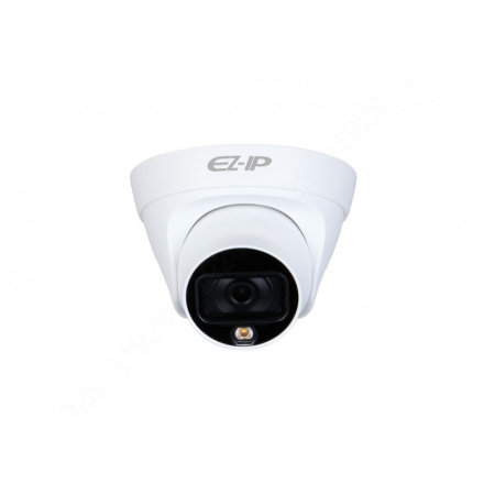 2 Мп полноцветная купольная IP видеокамера EZ-IPC-T1B20P-LED-0360B