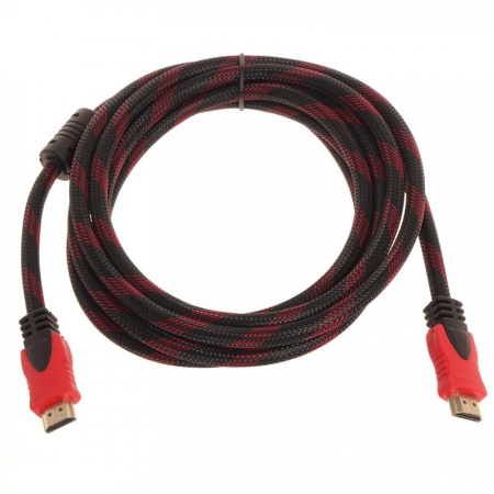 Кабель HDMI-HDMI M/M CCS 3м (в оплетке)