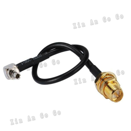 удалено Пигтейл SMA to CRC9 connector RP-SMA female to CRC9 male