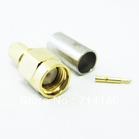 Разьем RF SMA Connector Type Male Plug For RG58 LMR195